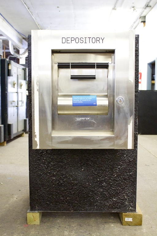 Used Bank Equipment Hamilton Night Depository TL30 High Security Drop